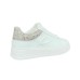 ALBERTO GUARDIANI SNEAKER IN LEATHER TOTAL WHITE DA DONNA