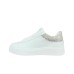 ALBERTO GUARDIANI SNEAKER IN LEATHER TOTAL WHITE DA DONNA