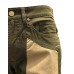 JECKERSON JEANS VERDE JOHN 5 TASCHE SLIM DA UOMO CON TOPPE IN ALCANTARA BEIGE  