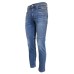 ﻿JECKERSON JEANS JAMES 5 TASCHE SKINNY DA UOMO CON TOPPE 