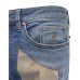 JECKERSON JEANS JAMES 5 TASCHE SKINNY DA UOMO CON TOPPE IN ALCANTARA GRIGIO 