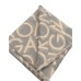 GATTINONI ROMA RACHEL FOULARD MARRONE DA DONNA CON STAMPA ALL OVER  