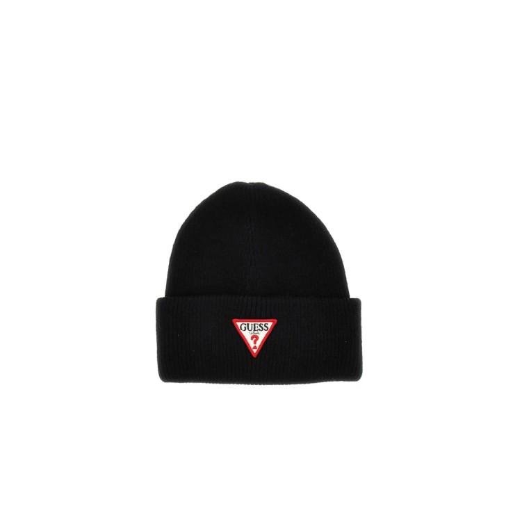 GUESS CAPPELLO BLACK CON PATCH ICON TRIANGOLO