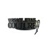 Versace Jeans Couture Cintura Nera Gommata da Uomo con fibbia in metallo con logo