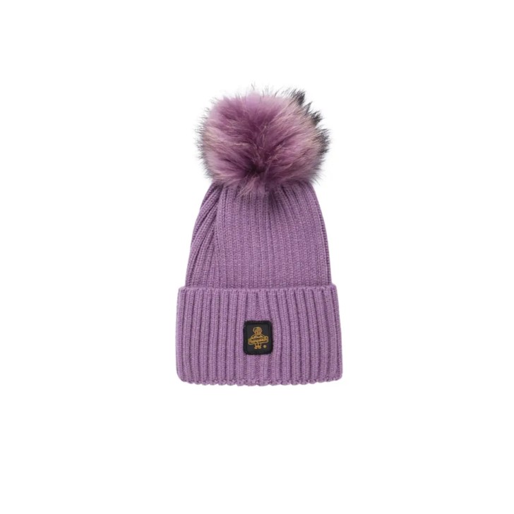 REFRIGIWEAR CAPPELLO CON PON PON LILLA DA DONNA 