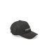 PREMIATA CAPPELLO DA BASEBALL BLACK CON LOGO LETTERING RICAMATO