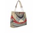 Gattinoni Borsa a Spalla in Stampa Planetarium Beige 