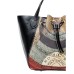 Gattinoni Shopping Bag con coulisse con stampa Planetarium