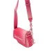 Juicy Couture borsa a tracolla rosa con logo 