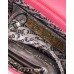 Juicy Couture borsa a tracolla rosa con logo nella parte anteriore 