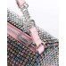 Juicy Couture Borsa a spalla multicolor con strass
