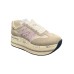 PREMIATA BETH_6954 SNEAKER IN SUEDE E NYLON BEIGE 