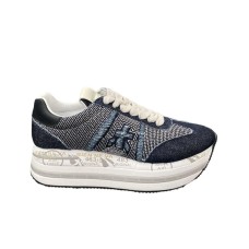 PREMIATA BETH_6957 SNEAKER DENIM BLU 