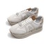 PREMIATA BETH_7037 SNEAKER IN SUEDE E LEATHER WHITE E COGNAC