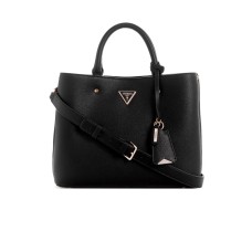 GUESS BORSA A MANO BLACK CON TRACOLLA REGOLABILE E ESTRAIBILE 