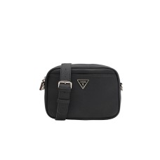 GUESS MERIDIAN CAMERA BAG A TRACOLLA BLACK