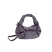 JUICY COUTURE BORSA HOBO A MANO PURPLE CON STRASS ALL OVER CON TRACOLLA REGOLABILE ESTRAIBILE