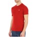 Emporio Armani T-shirt a manica corta Rossa da Uomo con logo Aquila ricamato