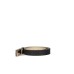 GUESS CINTURA BLACK CON LOGO LETTERING IN METALLO GOLD