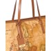 ALVIERO MARTINI 1A CLASSE BORSA SHOPPING GRANDE A SPALLA CON STAMPA GEO CLASSIC