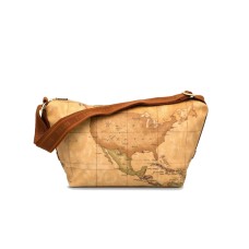 ALVIERO MARTINI 1A CLASSE BORSA A TRACOLLA LARGE CON STAMPA GEO CLASSIC