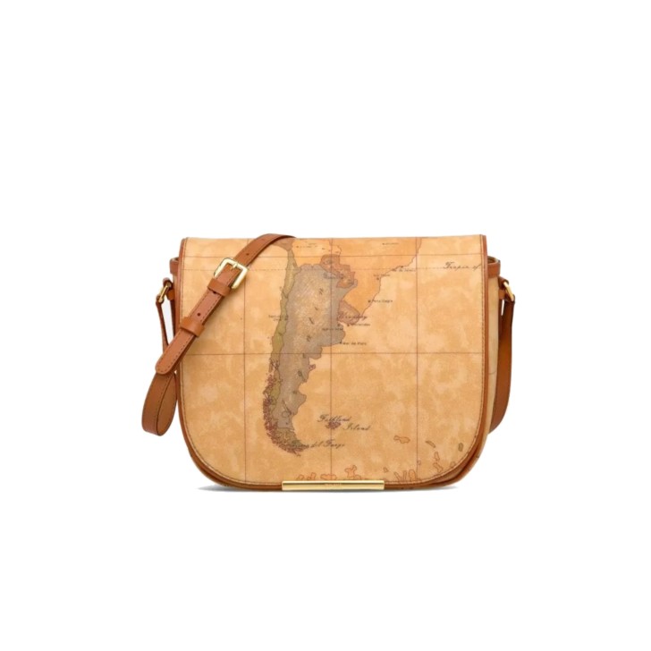 ALVIERO MARTINI 1A CLASSE BORSA A TRACOLLA CON STAMPA GEO CLASSIC