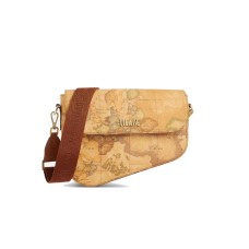 ALVIERO MARTINI 1A CLASSE BORSA A TRACOLLA CON STAMPA GEO CLASSIC 