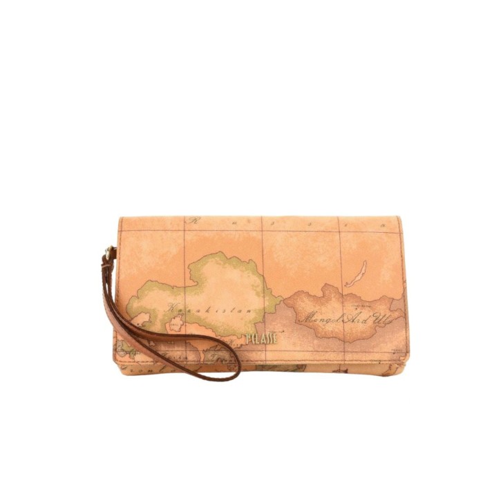 Alviero Martini 1a Classe pochette donna con stampa Geo Classic 