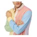 Harmont&Blaine Camicia multicolore Patchwork In Lino E Cotone