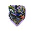 Philipp plein foulard multicolor in seta 