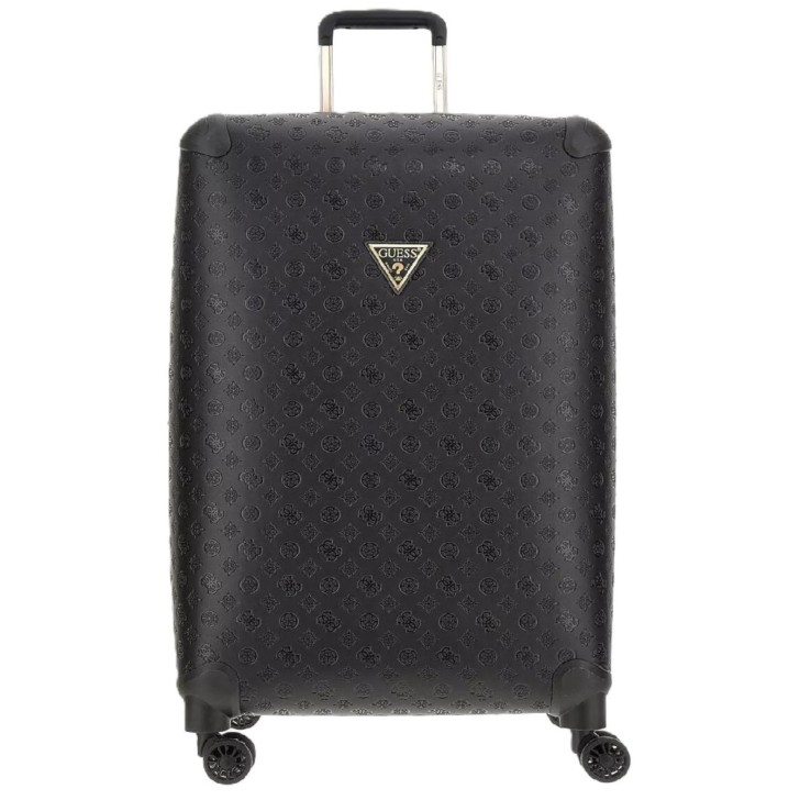 GUESS TROLLEY BLACK STAMPA 4G LOGO ALL OVER TONO SU TONO