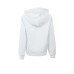 Dsquared2 Felpa con cappuccio Unisex Bianca in cotone a girocollo con logo lettering