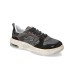 PREMIATA DRAKE_343 SNEAKER IN SUEDE LEATHER E NYLON BLACK GREY EFFETTO VINTAGE 