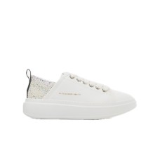 ALEXANDER SMITH SNEAKERS DONNA - COLORE: BIANCO/ORO