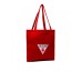 GUESS BORSA DA MARE ROSSA CON LOGO TRIANGOLO 