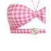 GUESS REGGISENO BIKINI CON LOGO IN METALLO DORATO