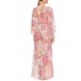 GUESS KIMONO DA SPIAGGIA CON STAMPA FLOREALE