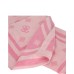 GUESS TELO MARE ROSA LOGO ALL-OVER A CONTRASTO