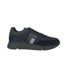 Harmont&Blaine  Sneakers blu da uomo con logo nella parte laterale 