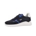 Harmont&Blaine Sneakers da Uomo Blu in camoscio logo bassotto sui lati 