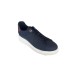 HARMONT&BLAINE SNEAKER IN LEATHER BLUE