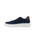 HARMONT&BLAINE SNEAKER IN LEATHER BLUE