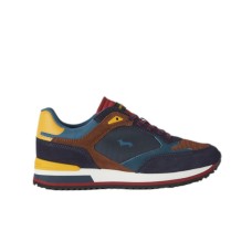 HARMONT&BLAINE SNEAKER IN SUEDE E NYLON MULTICOLOR