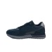 HARMONT&BLAINE SNEAKER TOTAL BLU NAVY E GREY DA UOMO 