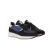 HARMONT&BLAINE SNEAKER IN SUEDE BLUE E TESSUTO AVIO