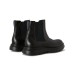 HARMONT&BLAINE BOOT IN LEATHER TOTAL BLACK 