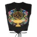 Versace Jeans Couture Crop top con stampa grafica 