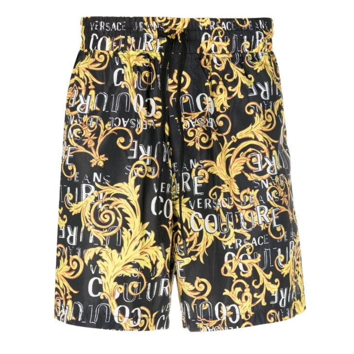 Versace Jeans Couture Pantaloncini da Uomo con stampa barocco all over