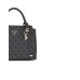 GUESS BORSA A MANO BLACK 4 LOGO ALL OVER E TRACOLLA REGOLABILE ESTRAIBILE