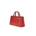 GUESS BORSA A MANO RED  CON TRACOLLA REGOLABILE ESTRAIBILE CON LOGO LETTERING E MAXI LOGO TONO SU TONO